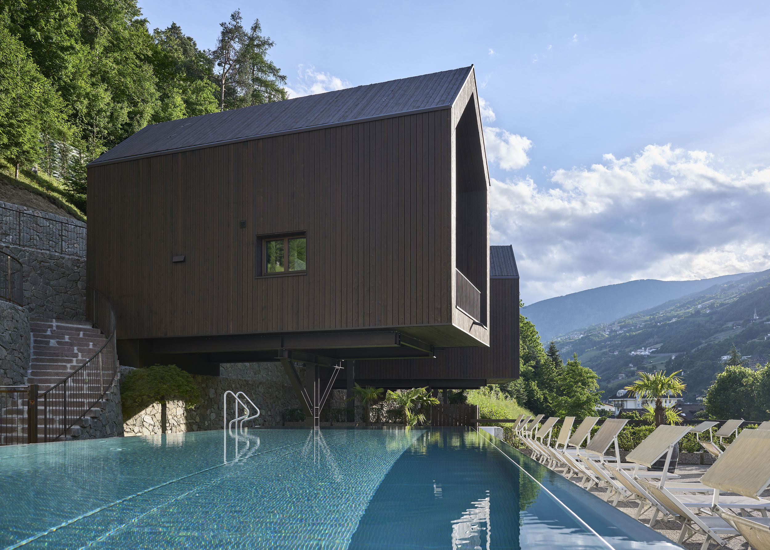 Chalet mit Pool